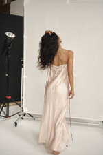 Комбине на бретелях red