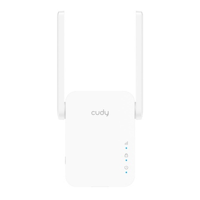 Cudy RE300 1.0 Усилитель сигнала Wi-Fi N300 с поддержкой Mesh, 2,4 ГГц, до 300 Мбит/с, 1x100 Мбит/с, 2 антенны, белый