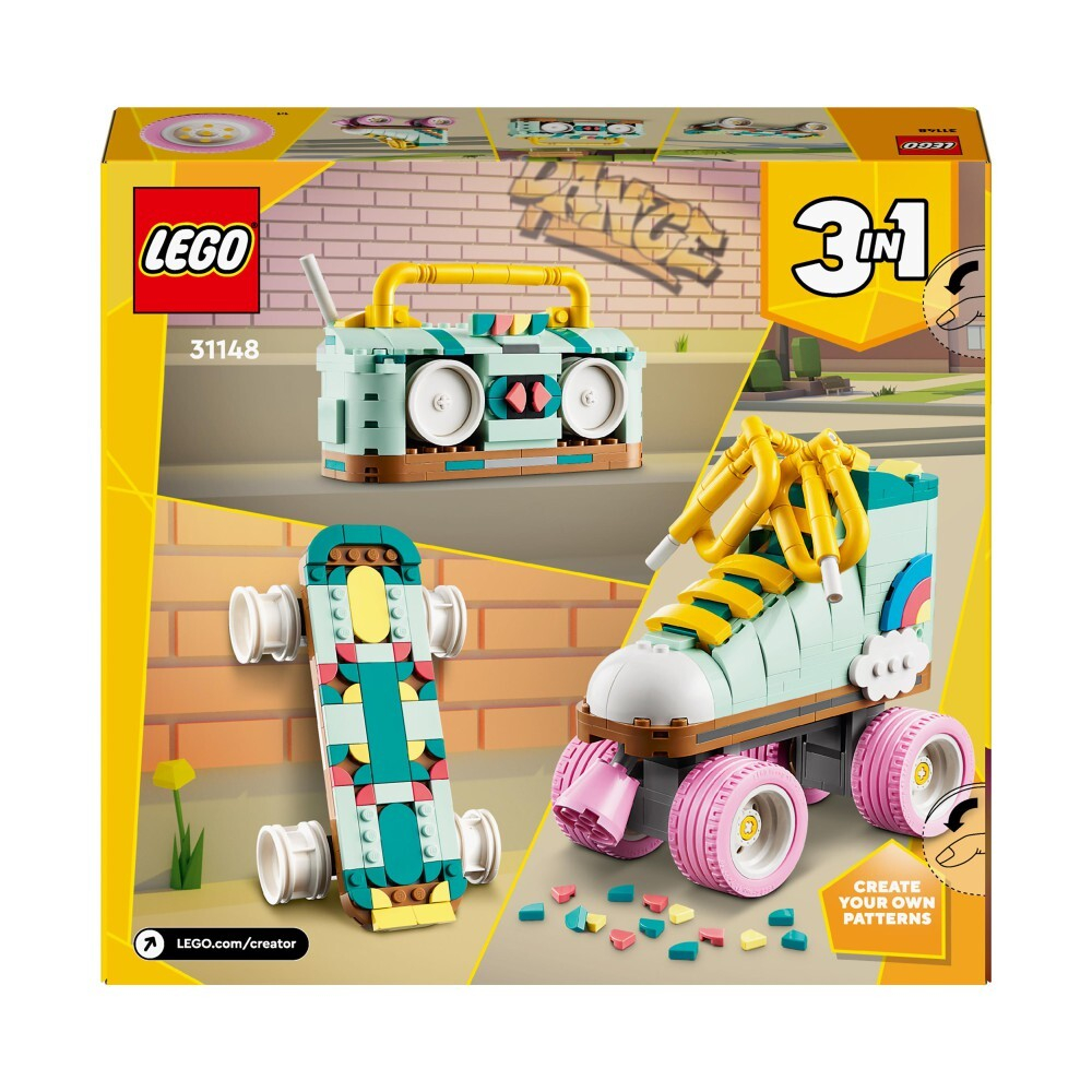 LEGO Creator — Ретро роликовые коньки 3 в 1 31148 / артикул   31148  / GTIN 5702017585079