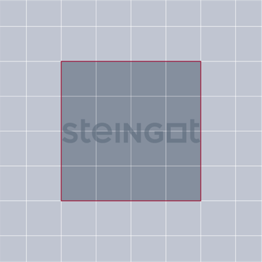 Квадрат 200×200 Серый