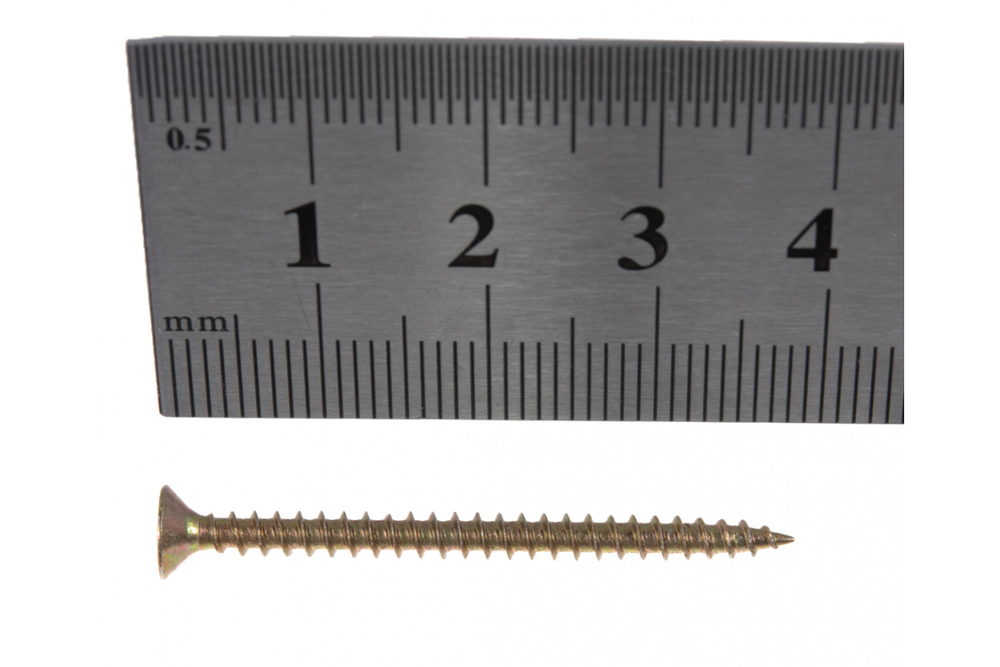 САМОРЕЗЫ СТРОЙБАТ УНИВЕРСАЛЬНЫЕ ЖЕЛТЫЕ 3,0Х40 20ШТ 3212