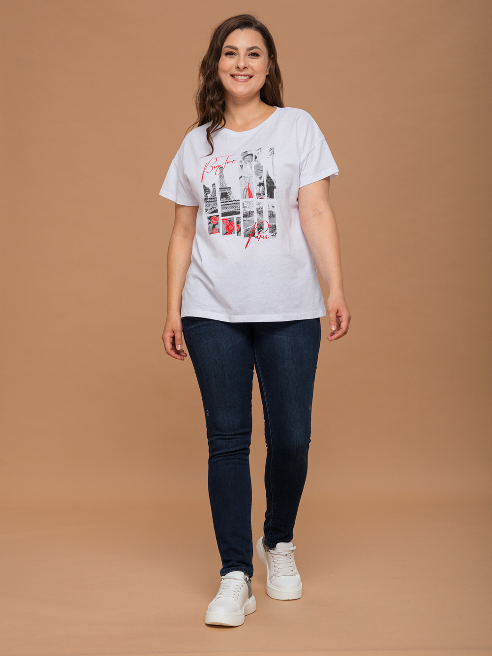 Футболка Фк-127П/белый-париж