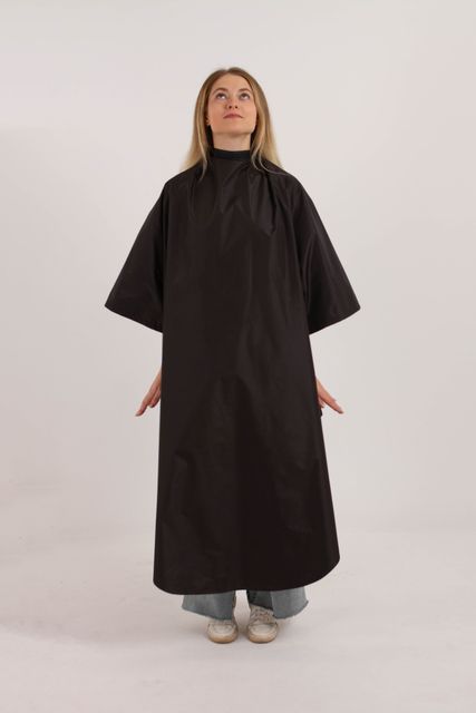 Парикмахерский пеньюар с рукавами (водонепроницаемый)