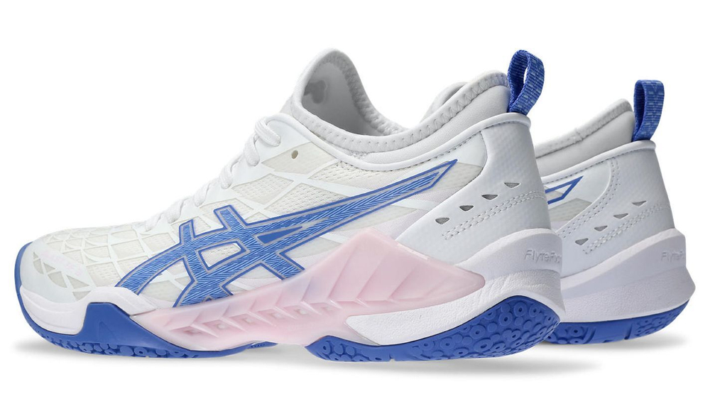 Женские кроссовки для бадминтона/сквоша Asics Blast FF 3 - white/sapphire