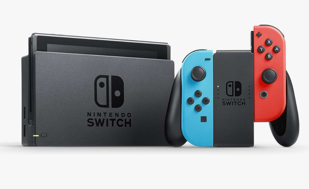 Nintendo Swich Console (Exnended Battery Ver) Neon Blue/Red