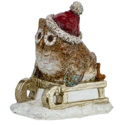 GAEM Фигурка декоративная "Сова", L8 W5,5 H7,5 см, 2в.