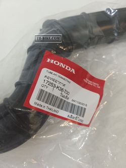 17253-K36-T00. TUBE, AIR CLEANER CONNECTING. HONDA