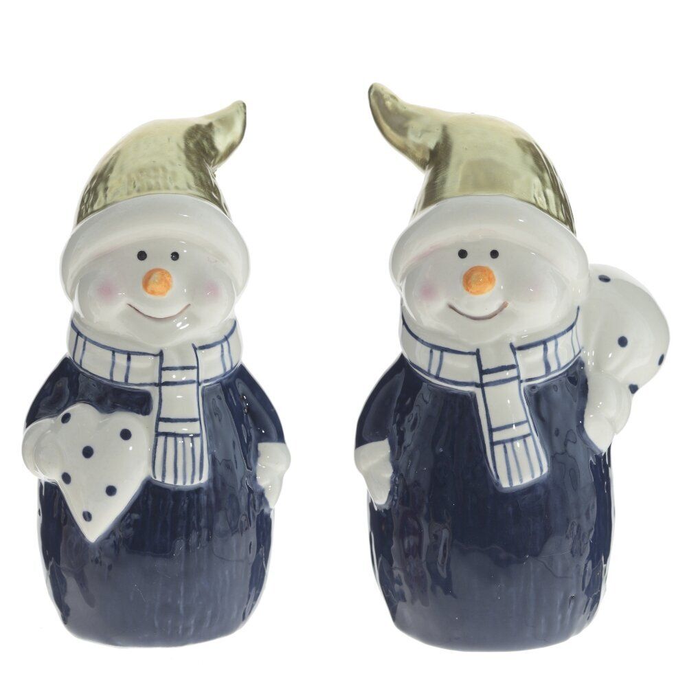 GAEM Фигурка декоративная "Снеговик" , L7 W5 H11,5 см, 2в.