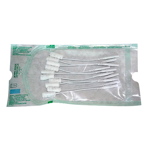 Электроды для низкочастотных электротерапевтических процедур, одноразовые, полостные, эндоназальный-эндауральные, малые со встроенным контактом "кабель" 343490 ИНИСС мед 10 шт