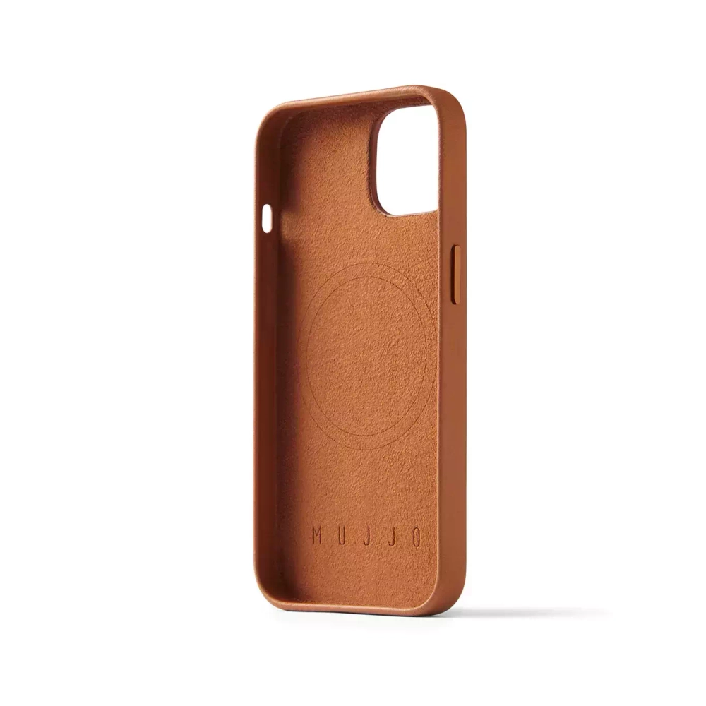 Чехол Mujjo Full Leather Case для iPhone 14