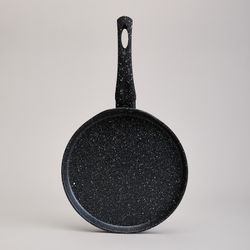 СКОВОРОДА БЛИННАЯ AGNESS С АНТИПРИГАРНЫМ ПОКРЫТИЕМ "BLACK MARBLE", 22Х2СМ, ИНДУКЦИОННОЕ ДНО