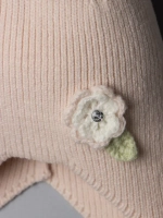 Шапка-чепчик для девочек на осень