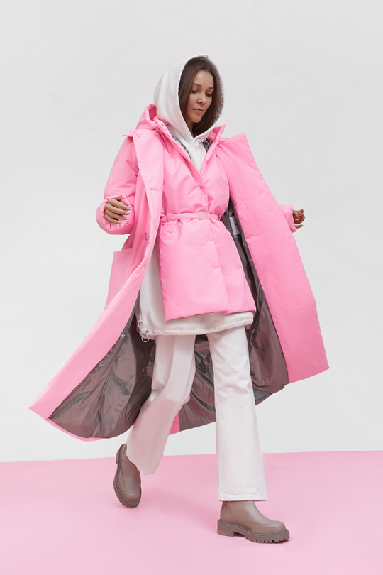 Плащ-пуховик