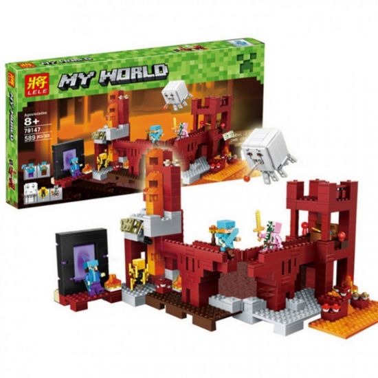 КОНСТРУКТОР LELE MY WORLD " ПОДЗЕМНАЯ КРЕПОСТЬ " , 589 деталей , арт. 79147