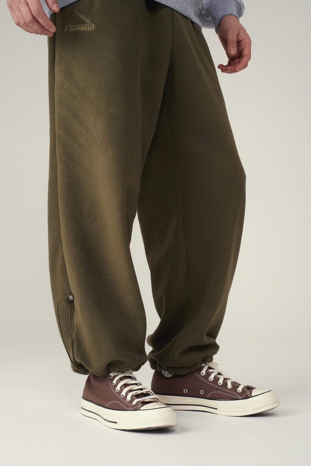 Брюки Called a Garment Флисовые Equipment pants мужские лесной зеленый