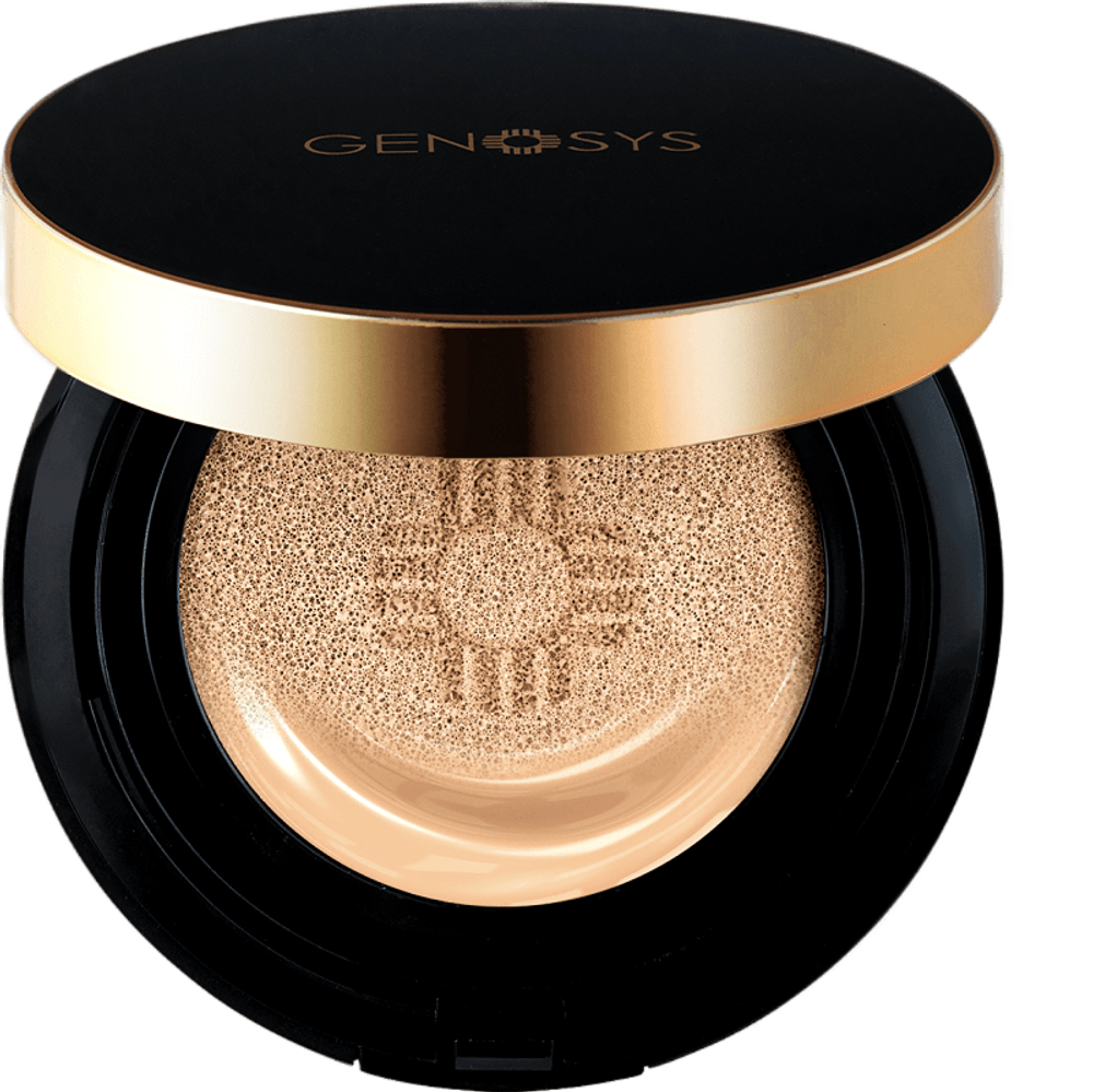 Genosys Skin Caring Blemish Balm Cushion 02 Ухаживающий ВВ-кушон с тонирующим эффектом