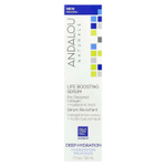 Andalou Naturals, Life Boosting Serum, коллаген с биологическим дизайном и гиалуроновая кислота, 1 жидкая унция (30 мл)