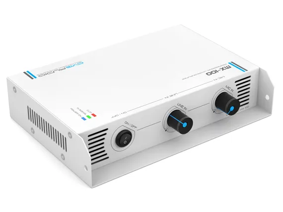 CVGAUDIO MX-100 двухканальный микшер-усилитель