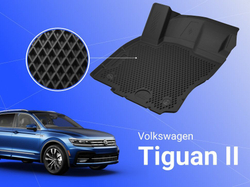 Коврики EVA 3D для Volkswagen Tiguan ll 2016+ Delform Premium EVS-1502