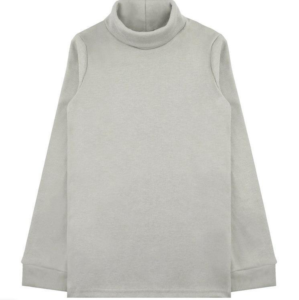 Водолазка д/мальчика кашкорсе начёс 0063401003 р.140-146 серый (Юлла)
