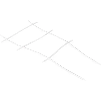 Опора для вьющихся цветов 46см Белый