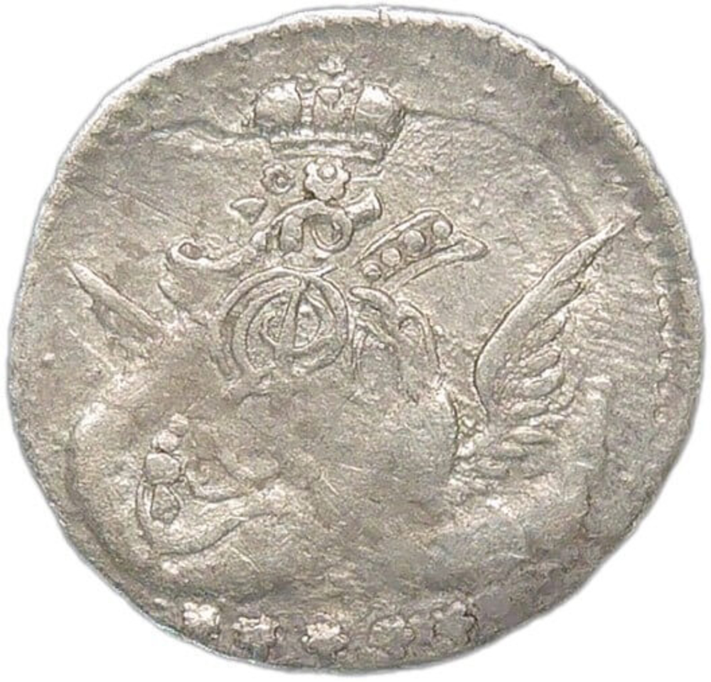 5 копеек 1758 СПБ ''облачник'' (VF)