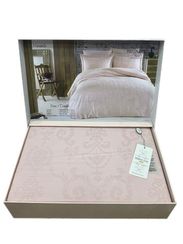 Постельное белье жаккард MIRABELLE - МИРАБЕЛЕ гр.розовый MAISON D'OR Турция
