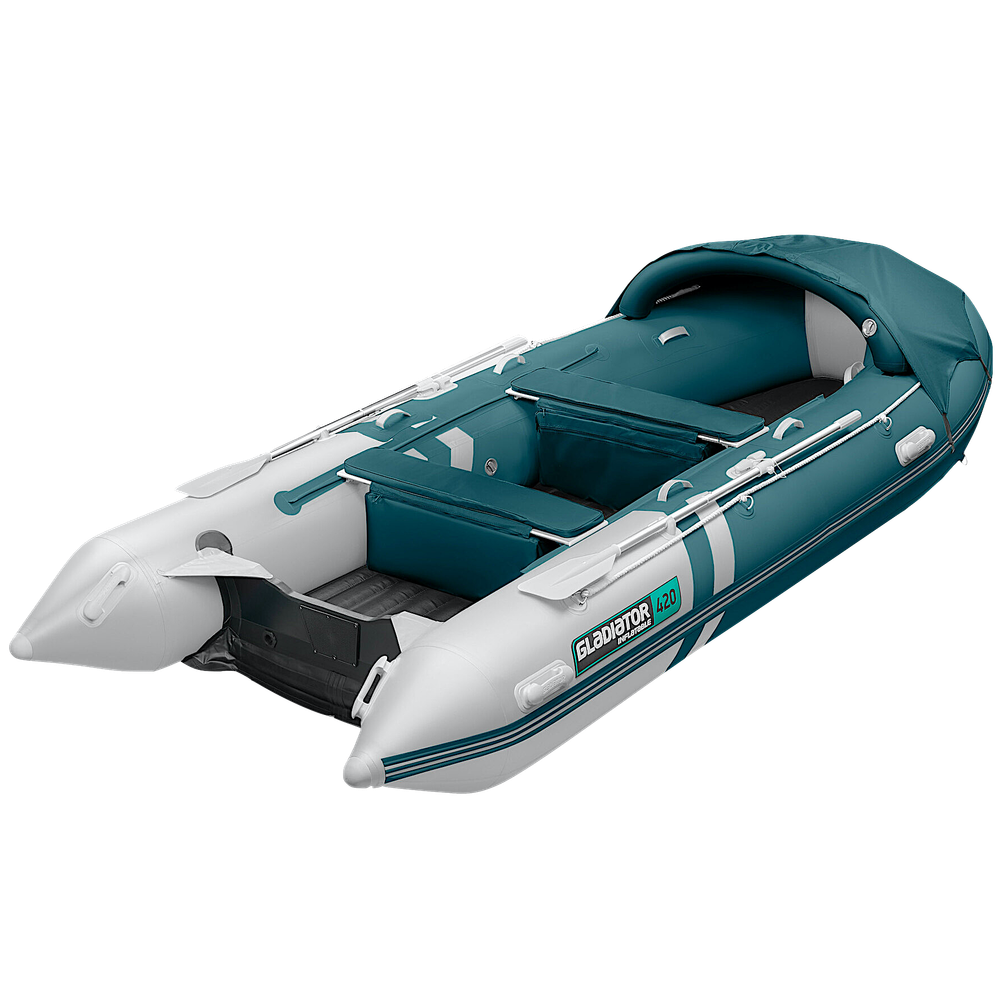 Лодка ПВХ Gladiator AirPro E420Pro НДНД -