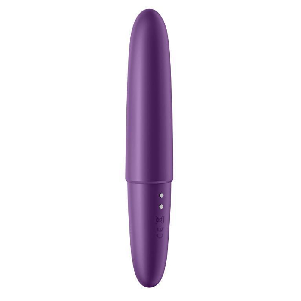 Фиолетовый мини-вибратор Ultra Power Bullet 6 (Цвет: фиолетовый)