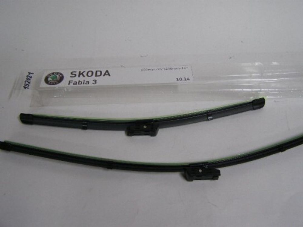 Щетка стеклоочистителя бескаркасная Skoda Fabia III 24  60 см+ 16  40 см (Good Jounerg)