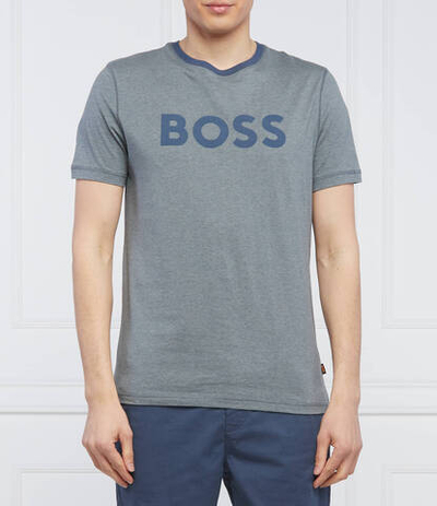 футболка teindi BOSS ORANGE - голубой(50466180)