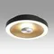 7753/18L MITRA LED SN 093 Светильник пластик/белый/черный/золотой LED 18Вт 4000K D320 IP54 QUANTUM