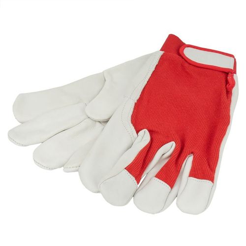 Перчатки кожаные рабочие, размер L Jeta Safety