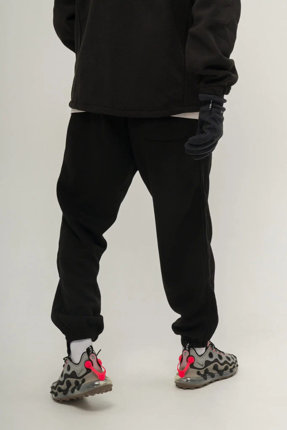 Брюки трикотажные КУЛЬТУРА "Fleece 400gr", черный