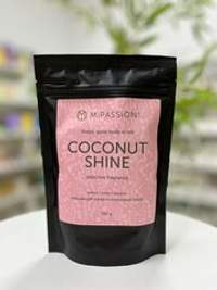 MiPASSiON Мерцающий скраб для тела "Coconut shine" magical glow антицеллюлитный, 250 гр