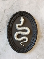 Барельеф на стену из гипса Змея