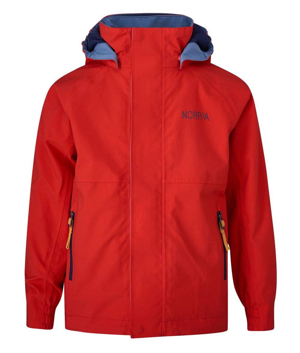 Детская куртка KADI NORPPA на флисе карминно-красный