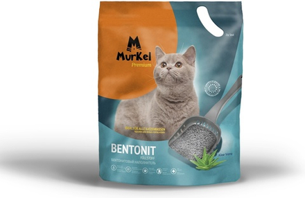 Наполнитель Murkel 20л Алоэ-вера Бентонитовый