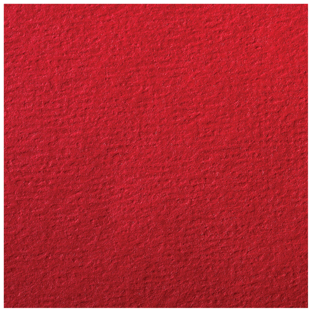 Цветная бумага 500*650мм., Clairefontaine "Etival color", 24л., 160г/м2, ярко-красный, легкое зерно, хлопок