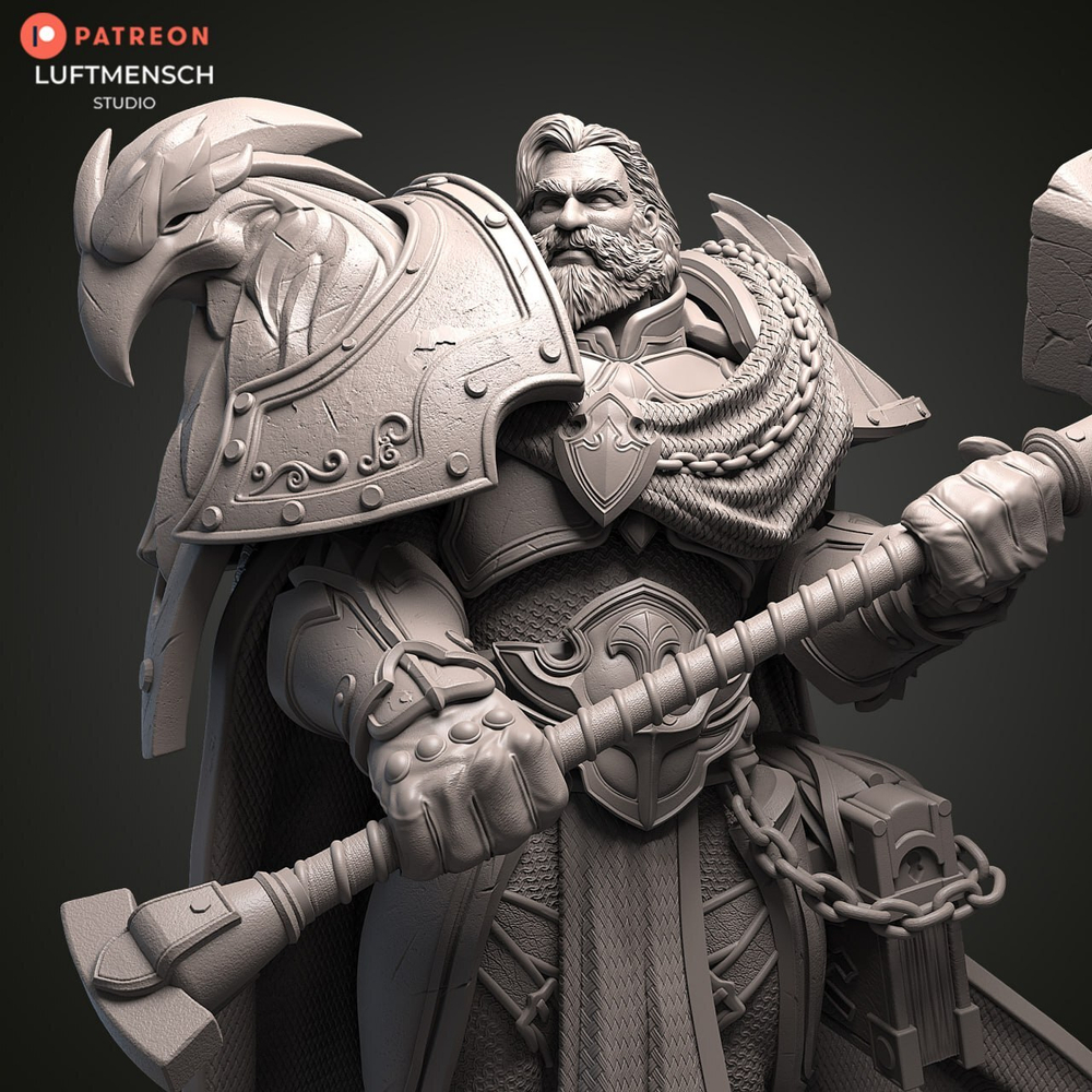 Фигурка Утер Светоносный Варкрафт Uther the Lightbringer Warcraft