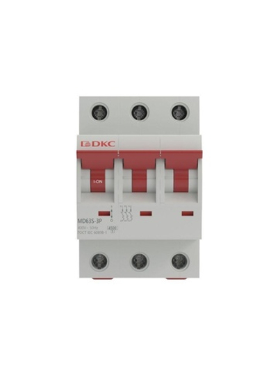 Выключатель автоматический модульный 3п C 40А 4.5кА YON max MD63S YON MD63S-3PC40