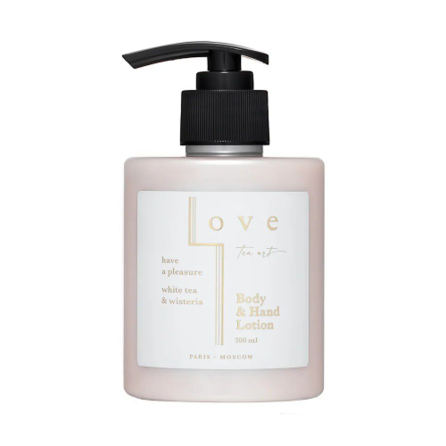 Love Tea Art Лосьон для тела и рук Белый чай и Вистерия 300 мл