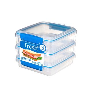 Набор контейнеров для сэндвичей Sistema &quot;Fresh&quot; 450мл, 3шт.