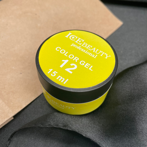 IceBeauty Color gel 12, 15 мл