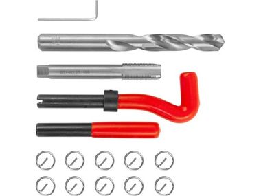 TRIS14125 Набор для восстановления резьбы M14x1.25, 15 предметов