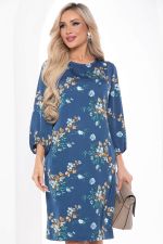 Платье "Твоя история" (синее) П8453 LT Collection (Акция)