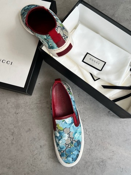 Кожаные слипоны Gucci, 36