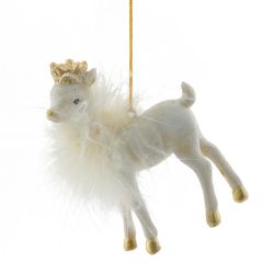 GAEM Изделие декоративное подвесное "Олень", L6 W3 H9 см, 2в.