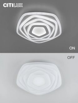 Citilux Триест Смарт CL737A54E RGB Умная люстра