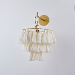 Настенный Светильник Tassel Wall Бежевый By Imperiumloft